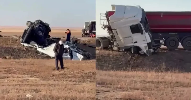 Страшное ДТП в Казахстане: погибли 12 человек Видео