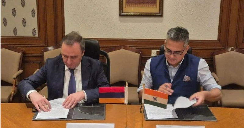 Ermənistan və Hindistan arasında yeni razılaşma imzalandı