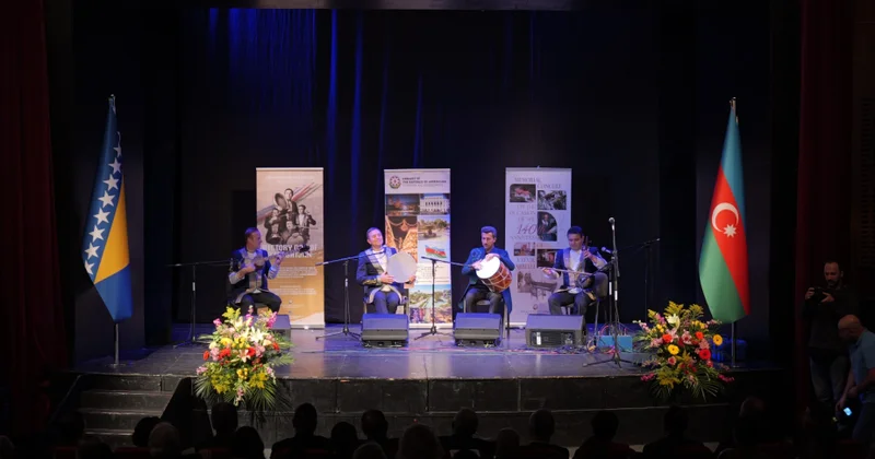 Sarayevoda Zəfər Günü münasibətilə konsert və qəbul keçirilib