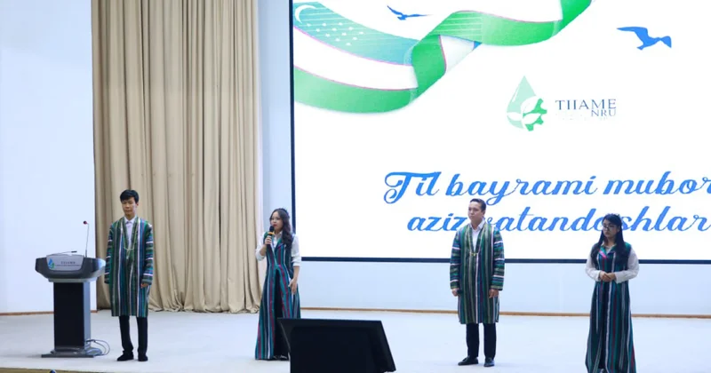Özbəkistandakı Azərbaycan Mədəniyyət Mərkəzi özbək dili bayramında iştirak edib