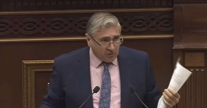 Sədərəyə dəmir yolu çəkilənə qədər Ermənistan blokadada qalacaq Erməni deputat