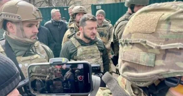 Heç vaxt Rusiya ərazisini bu silahlarla vurmamışıq Zelenski