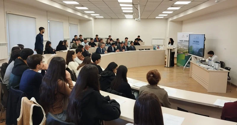 Xankəndidə “Yaşıl şəbəkə: Elmi İnnovasiya platforması” layihəsinin açılışı olub FOTO