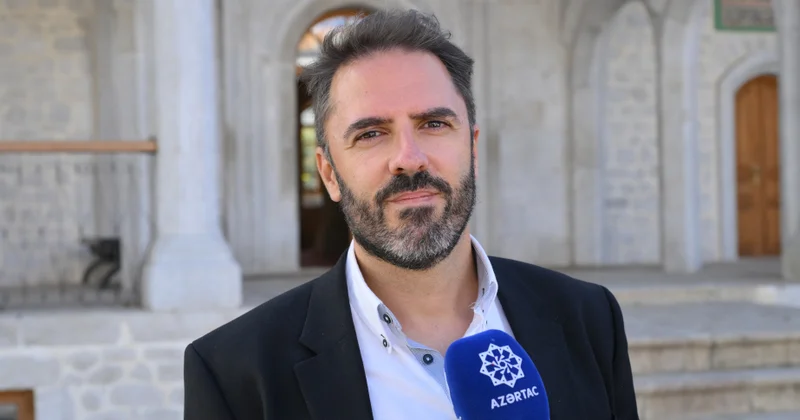 Portuqaliyalı akademik: Hər dəfə Şuşaya gələndə burada aparılan bərpa işlərini görüb çox təsirlənirəm