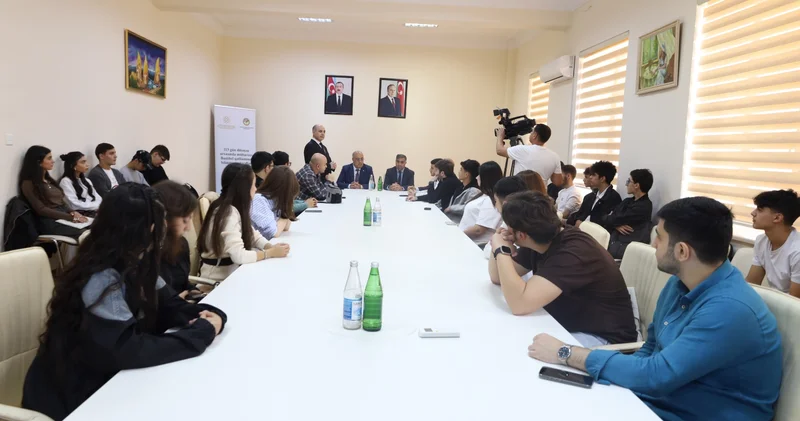 ATU tələbələri Başlıbel qətliamı haqda məlumatlandırılıb FOTO