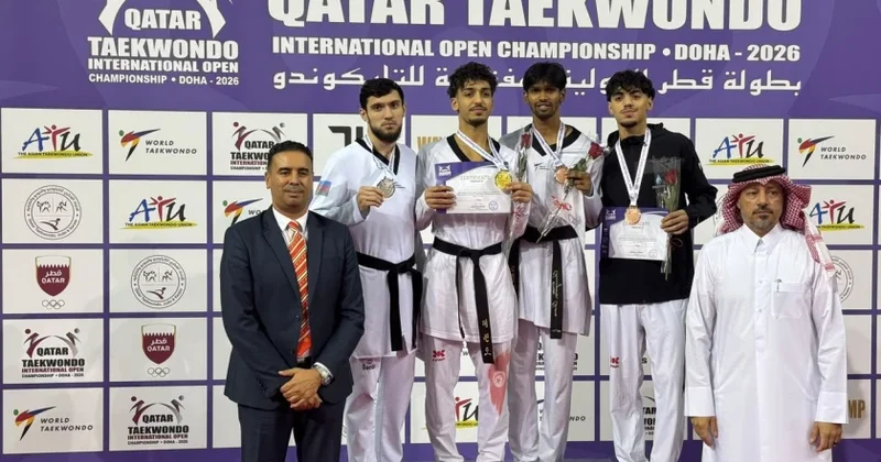 Azərbaycan taekvondoçusu Qətərdə gümüş medal qazandı