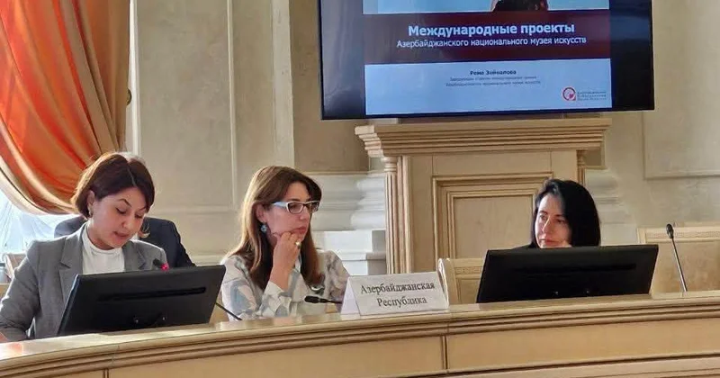 Азербайджанский национальный музей искусств представил свой опыт на международной конференции в Беларуси (ФОТО)