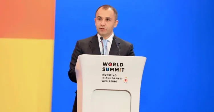 Nazir müavini Səmərqənddə Qlobal Sammitdə iştirak etdi FOTO