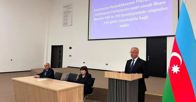 İlham Əliyevin qurultay nitqindən irəli gələn məsələlər müzakirə edilib