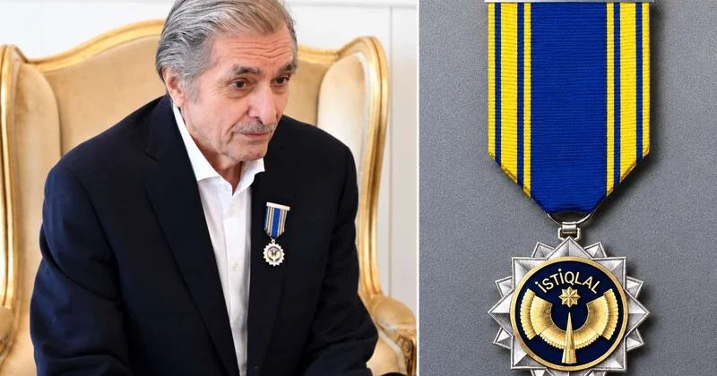 Təltif olunduğu ordeni illər öncə özü hazırlayıbmış...