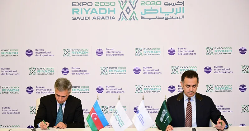 Azərbaycanın “EXPO 2030 Ər Riyad” sərgisində iştirakına dair müqavilə Fotolar