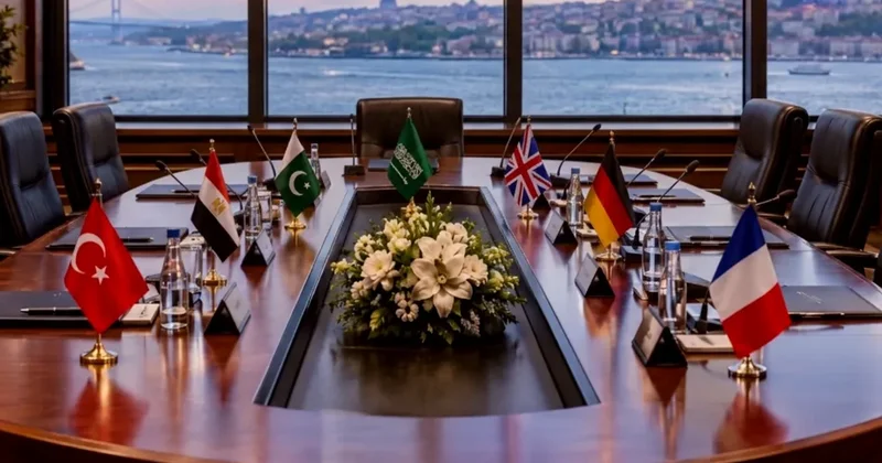 7 ölkə İstanbulda bir araya gəlir