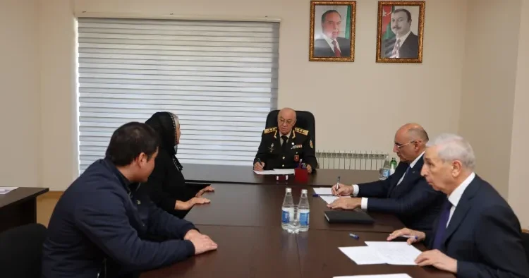 Kəmaləddin Heydərov Qax şəhərində vətəndaşları qəbul etdi