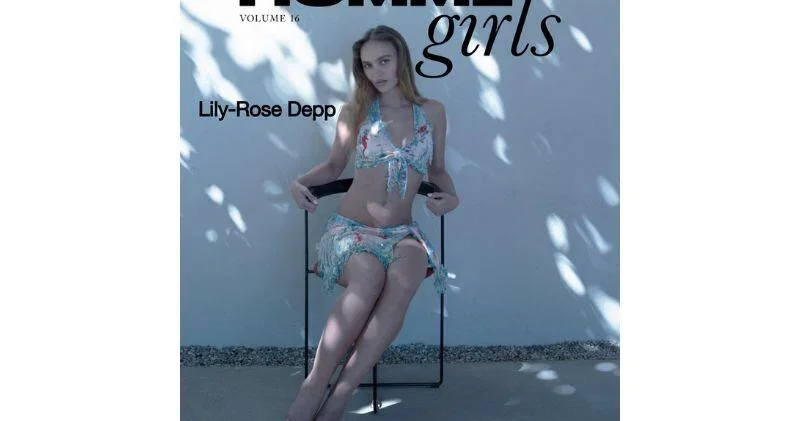 Лили Роуз Депп стала героиней нового выпуска журнала Homme Girls