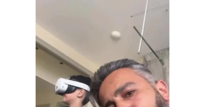 Şəhriyar Əbilov oğlu ilə görüntüsünü yaydı (Video)