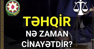Təhqirə görə hansı hallarda mənəvi təzminat almaq mümkündür? HÜQUQŞÜNAS DANIŞDI
