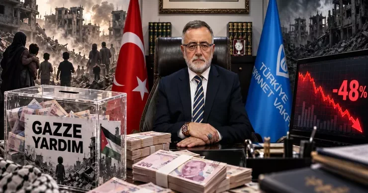 Qəzza üçün yığılan pullar birjada batdı Türkiyədə qalmaqal