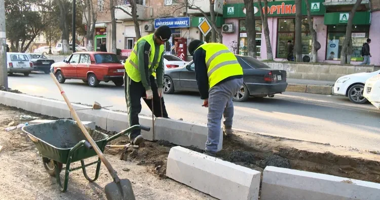 Bakıda sürücüləri narahat edən dəyişiklik: Təbriz küçəsində zolaqlar azaldılır