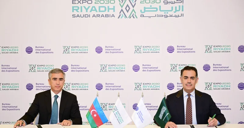 Подписано соглашение об участии Азербайджана в выставке EXPO 2030 в Эр Рияде (ФОТО)