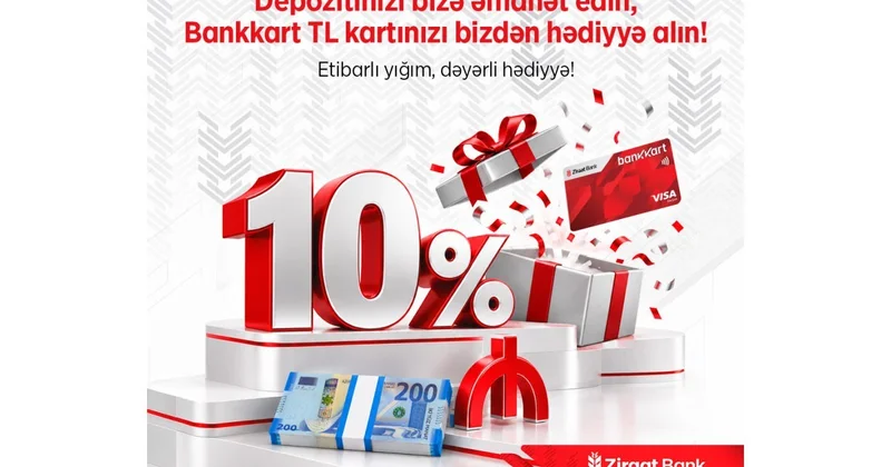 “Yüksək gəlir hələ başlanğıcdır TL kart hədiyyəsi də Ziraat Bank Azərbaycandan!”