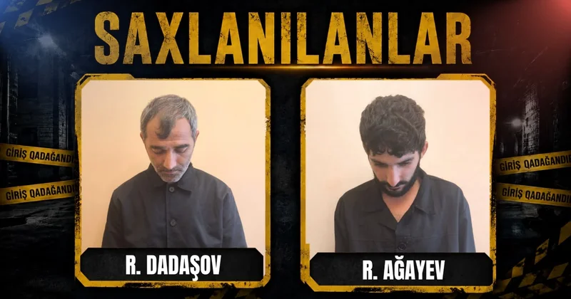 Göyçayda silsilə oğurluqlar edən qohumlar saxlanıldı