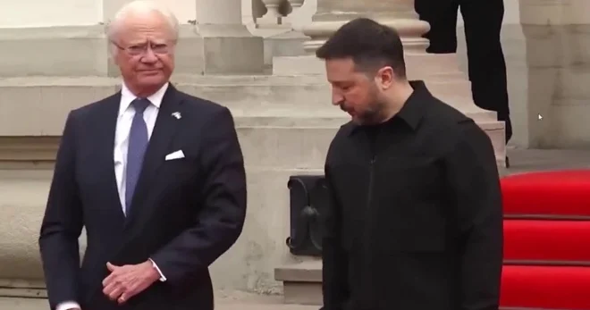 Salam verdi, almadı, Zelenski tüpürdü VİDEO