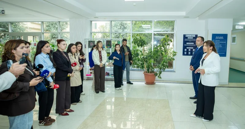 Media nümayəndələri Bakı Reabilitasiya Mərkəzində əlilliyi olan şəxslərə göstərilən reabilitasiya xidmətləri ilə tanış olublar FOTOLAR