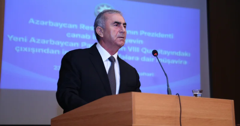 Sevindik Hətəmovdan qurultay nitqindən irəli gələn vəzifələrlə bağlı müşavirə Fotolar