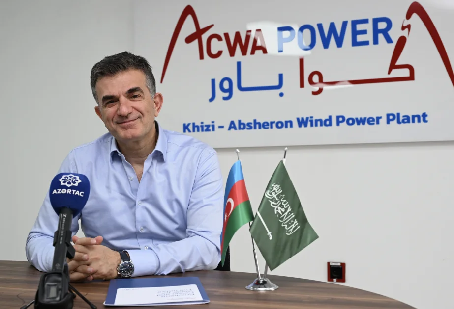 “ACWA Power”in direktoru: 2025ci ilin noyabrına qədər XızıAbşeron KESi tam işə salmağı planlaşdırırıq REPORTAJ AZƏRTAC