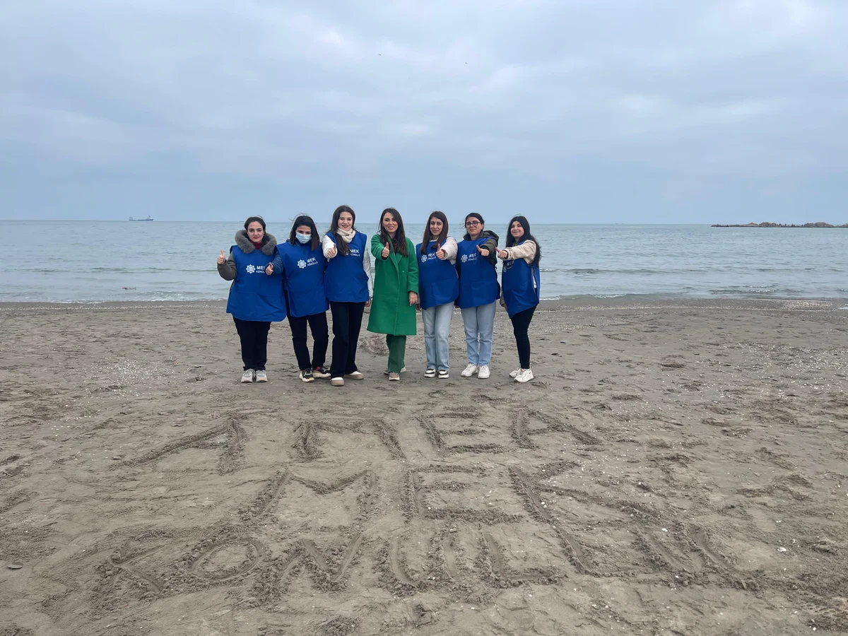 MEK könüllüləri COP29 çərçivəsində ekoloji layihə həyata keçiriblər