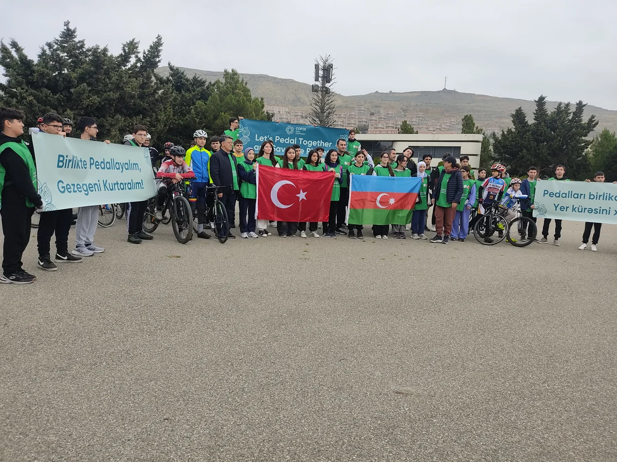 Bakıda COP29 çərçivəsində veloyürüş təşkil edilib