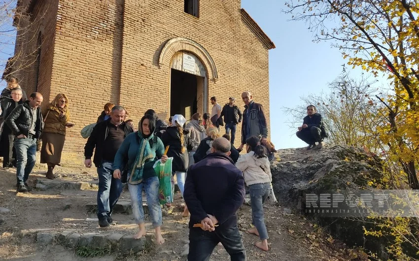 Qaxda Kürmükoba bayramı qeyd olunub FOTOLAR