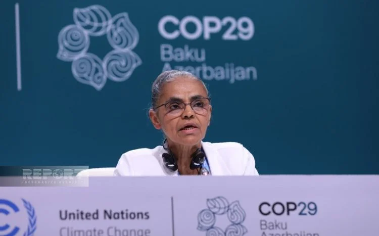 İqlim maliyyəsi həssas ölkələrə güzəşt deyil, iqlimlə mübarizə üçündür Marina Silva