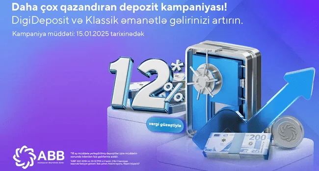 ABB sərfəli depozit kampaniyasına başladı!