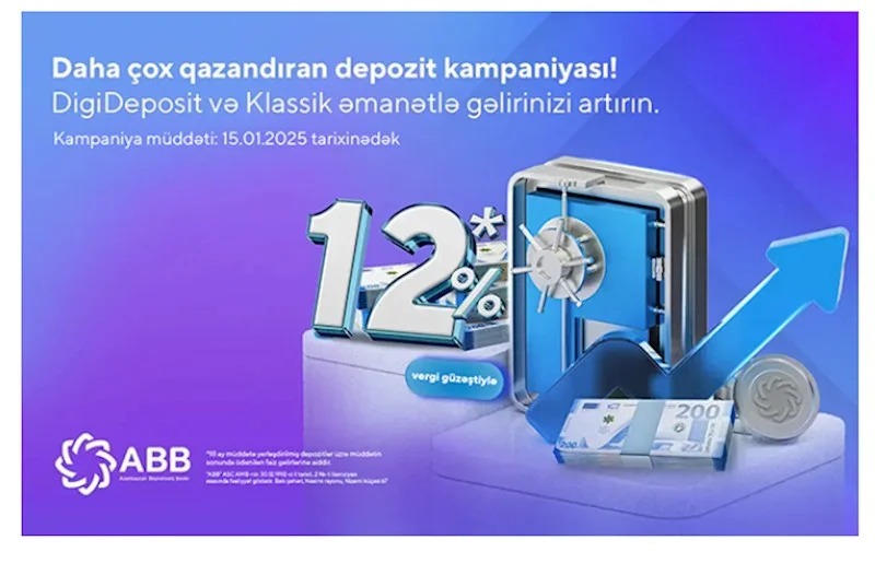 ABB sərfəli depozit kampaniyasına başladı!