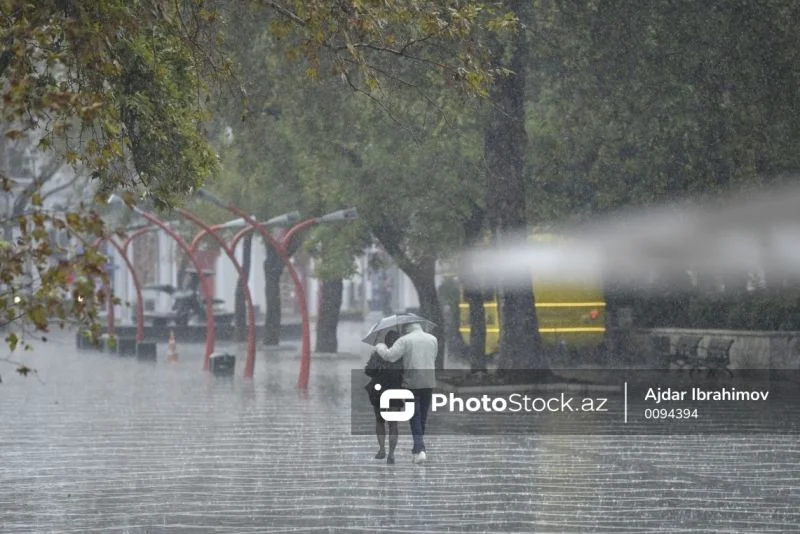 Havanın temperaturu 48 dərəcə enəcək, leysan yağacaq XƏBƏRDARLIQ