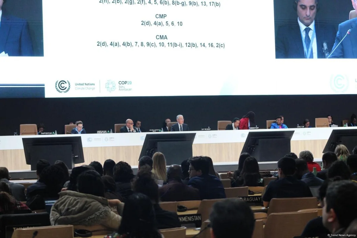 COP29da Paris Sazişinin 6cı maddəsinin tam icra olunmasına nail olundu beynəlxalq karbon bazarları açılır