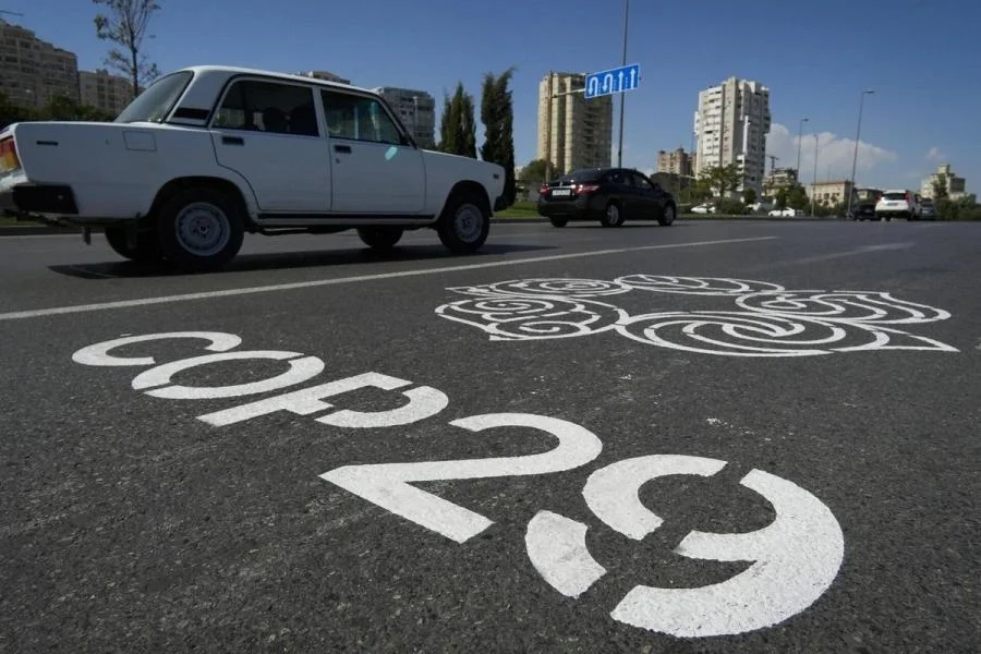 525ci qəzet COP29 zolaqlarında yol nişanlarının sökülməsinə başlanılıb AYNA