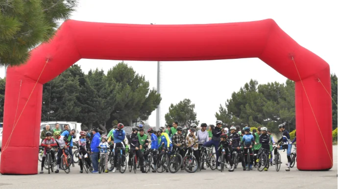 Bakıda COP29 çərçivəsində veloyürüş təşkil edilib FOTO