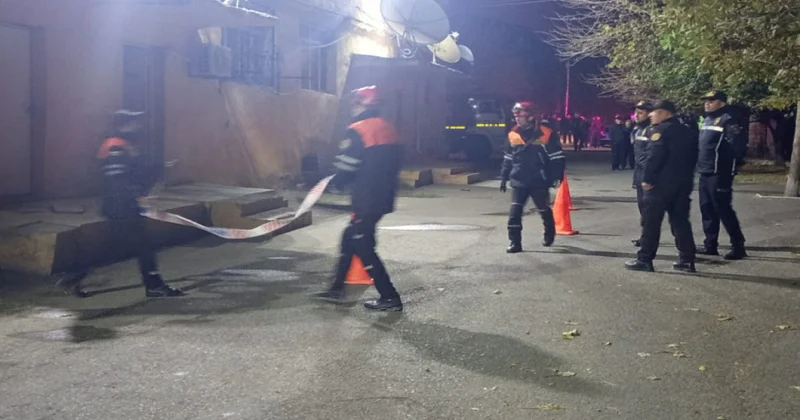 Goranboyda binada mənzilin döşəməsi çöküb, 4 nəfər xəsarət alıb YENİLƏNİB 1 VİDEO