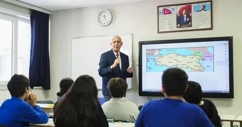 Ata, oğul, qız və gəlin eyni məktəbdə müəllim işləyir 52 ildir şagird yetişdirir