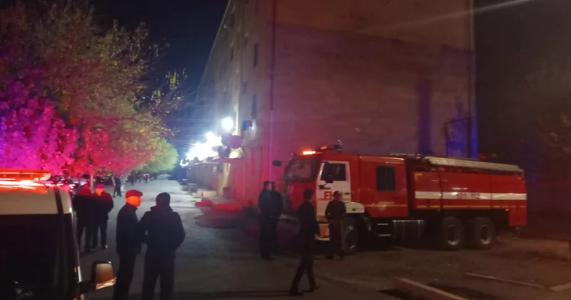 FHN: Goranboyda yaşayış binasında uçqun baş verib, 4 nəfər xəsarət alıb
