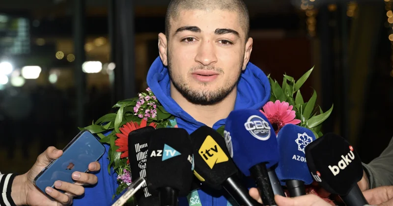 Qızıl medalçı: Bu qələbə Azərbaycan xalqının dəstəyi sayəsində reallaşdı