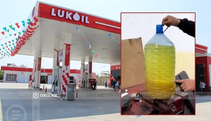 “Lukoil”: Yağan yağışlar nəticəsində benzinə su qarışıb