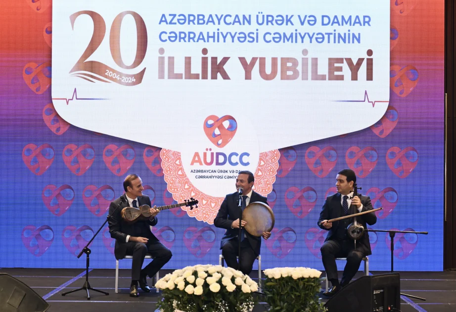 Azərbaycan Ürək və Damar Cərrahiyyəsi Cəmiyyətinin 20 illik yubileyi qeyd edilib AZƏRTAC