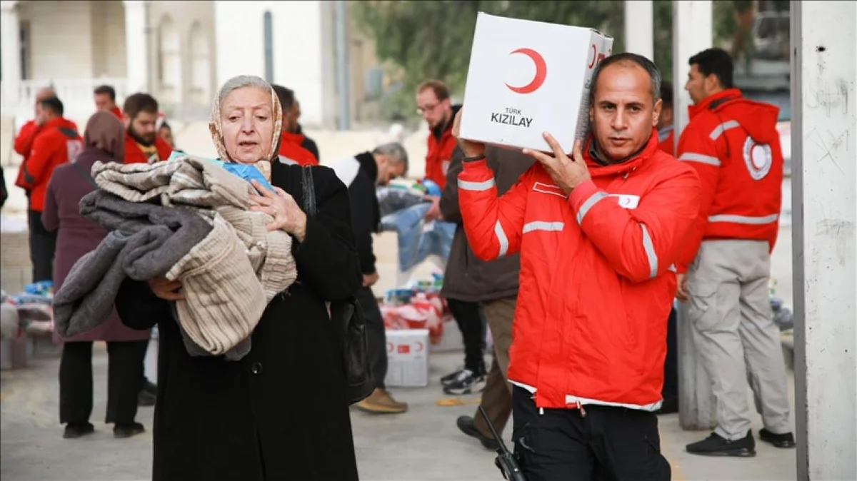 Türkiyə Qızıl Ayparanın Dəməşqdə nümayəndəliyini açdı