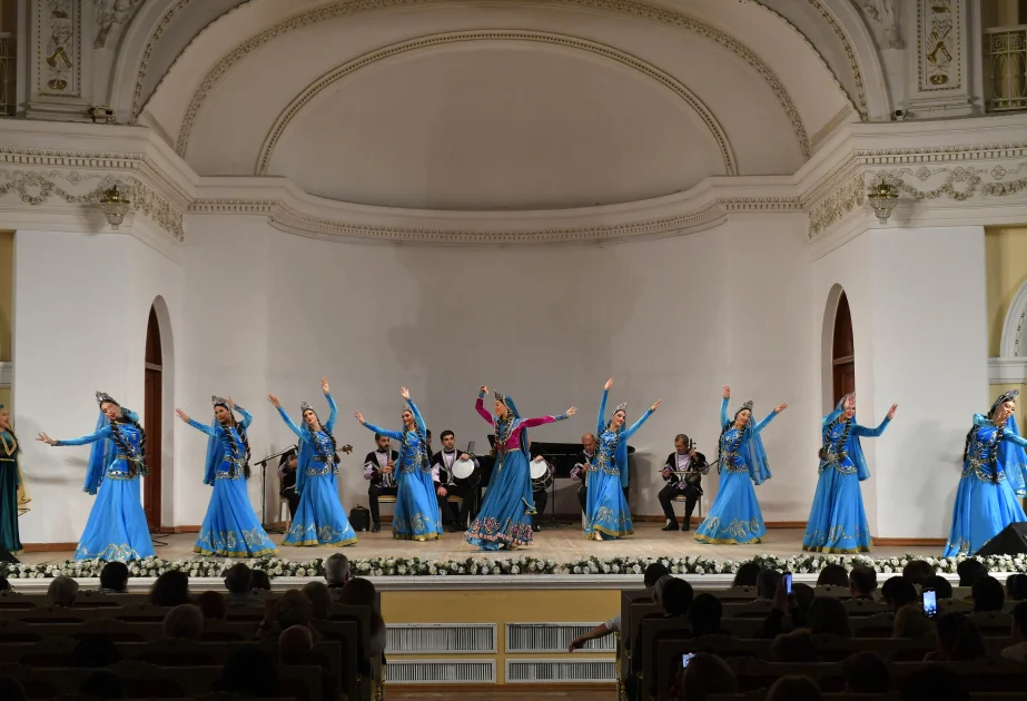 Görkəmli xoreoqraf Əminə Dilbazinin 105 illik yubileyinə həsr olunmuş konsert keçirilib AZƏRTAC