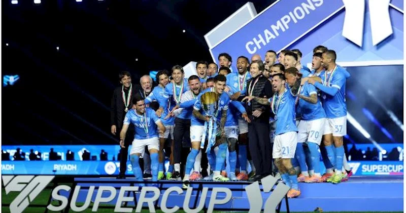 “Napoli” üçüncü dəfə İtaliya Super Kubokunu qazandı