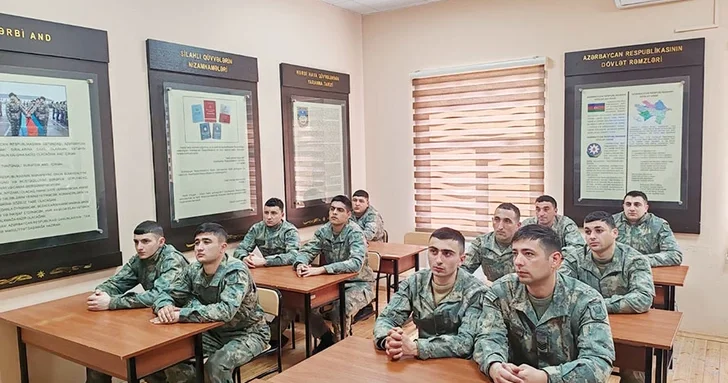 В ВВС Азербайджана проведены мероприятия в рамках Года Конституции и Суверенитета