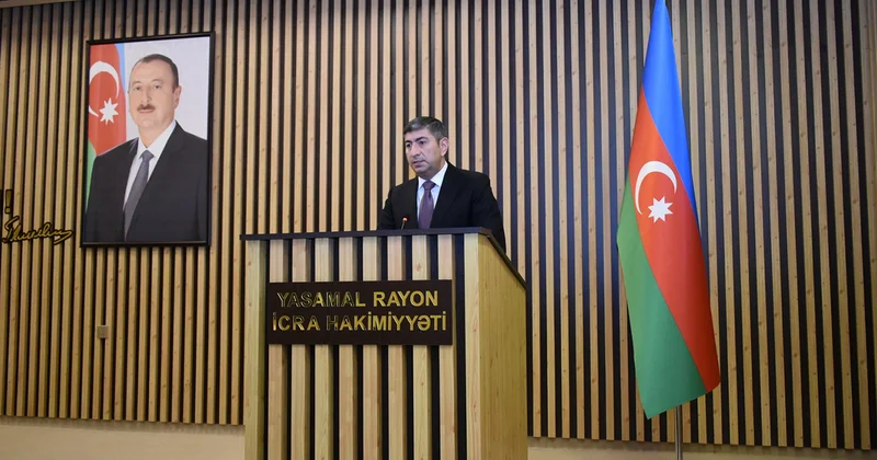 Yasamalda konfrans keçirildi Fotolar